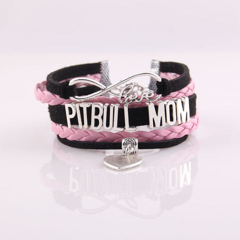 Pitbull mom bracelet