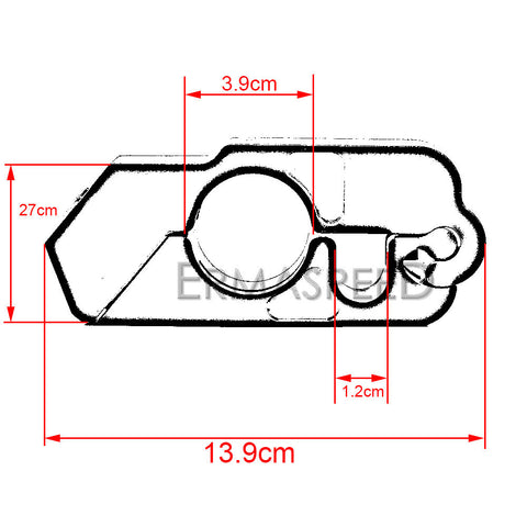 Motorcycle Handlebar Lock Scooter ATV Brake Clutch Security Safety Theft Protection Locks