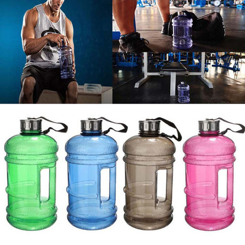 2.2L Large Capacity Water Bottles Outdoor Sports Gym