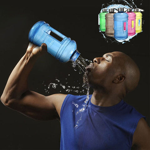 2.2L Large Capacity Water Bottles Outdoor Sports Gym