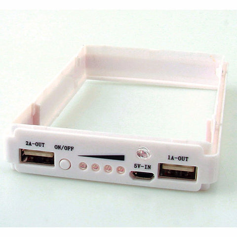 5V PCBA Motherboard 20Pcs LED 5x18650 Solar Powerbank DIY KIT No Battey