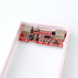 5V PCBA Motherboard 20Pcs LED 5x18650 Solar Powerbank DIY KIT No Battey