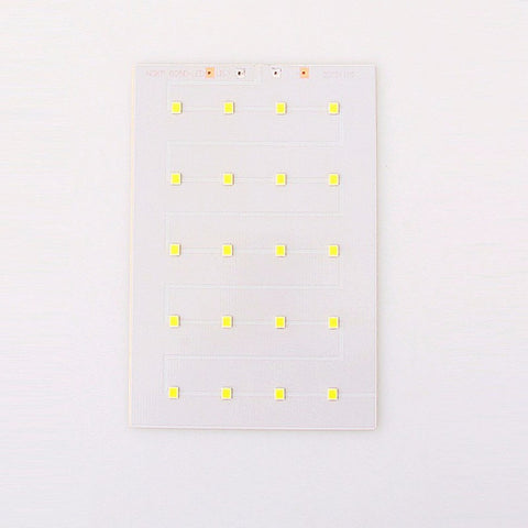 5V PCBA Motherboard 20Pcs LED 5x18650 Solar Powerbank DIY KIT No Battey