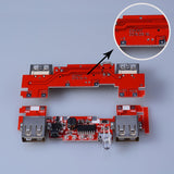 5V PCBA Motherboard 20Pcs LED 5x18650 Solar Powerbank DIY KIT No Battey