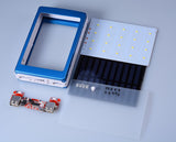 5V PCBA Motherboard 20Pcs LED 5x18650 Solar Powerbank DIY KIT No Battey